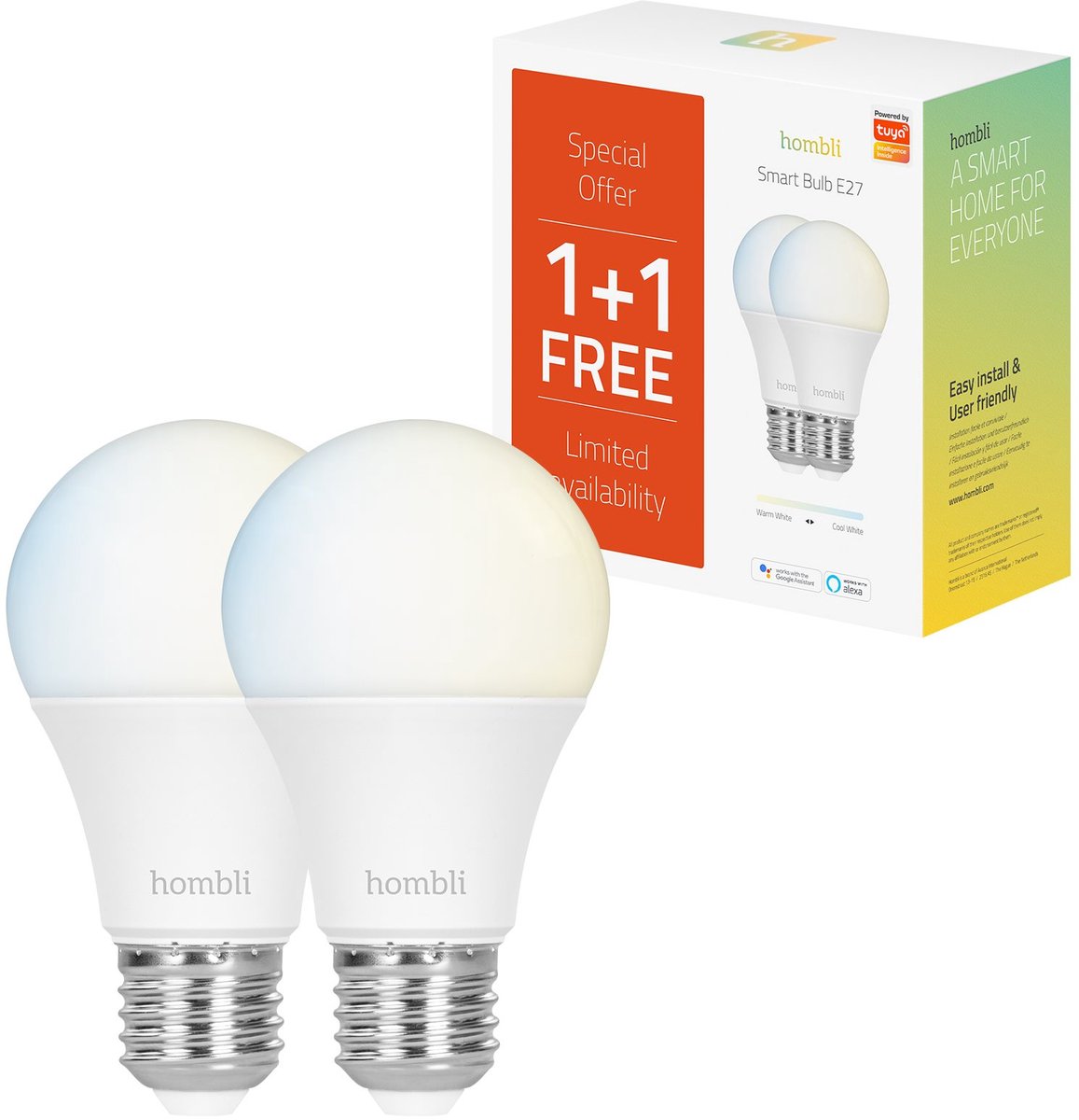 Hombli Smart Bulb E27 RGB