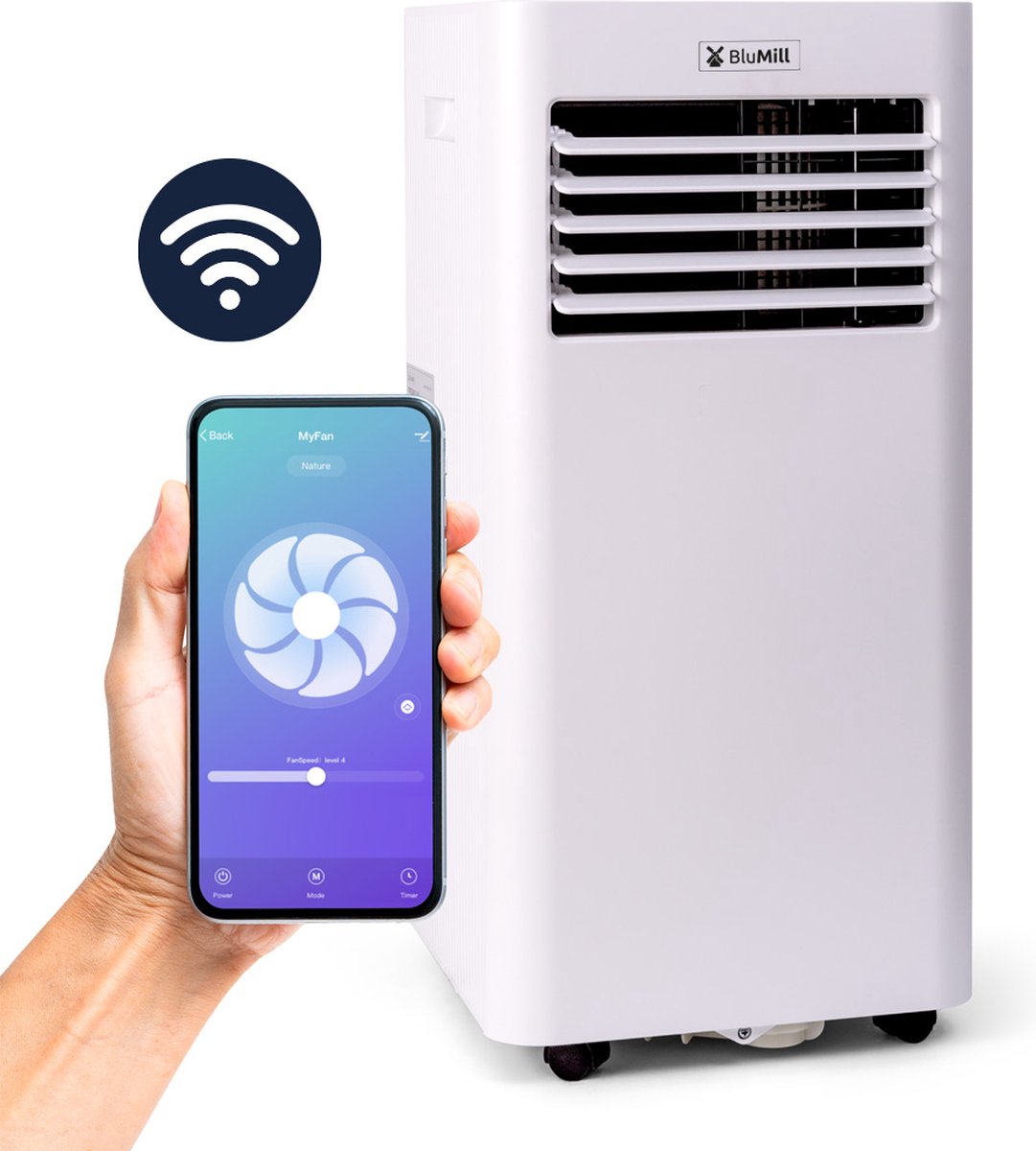 BluMill Smart Airco 9000 BTU WiFi